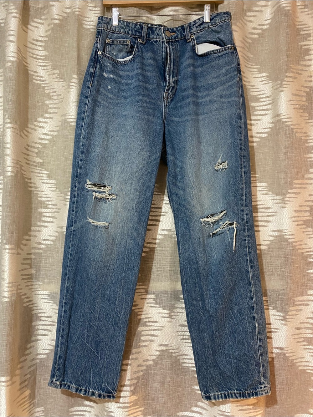 Zara high waisted mom Jean
